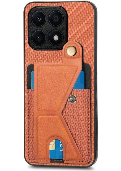 Onur Için Kılıf X8A Braketi Manyetik Tasarım Cardholder Standı Fonksiyonu (Yurt Dışından) modelleri