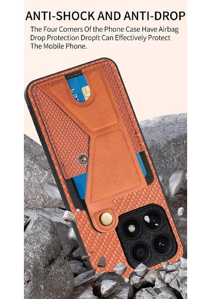 Onur Için Kılıf X8A Braketi Manyetik Tasarım Cardholder Standı Fonksiyonu (Yurt Dışından) fırsatları