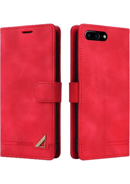 Iphone 7 Için Flip Case Artı/8 Artı Darbeye Basit Iş Deri (Yurt Dışından)