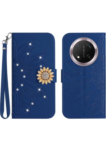 Honor X60 Pro Pu Deri Flip Kapak Flip Cüzdan Kredi Kartı Için Flip Case (Yurt Dışından)