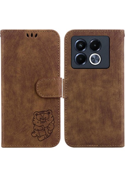 Infinix Not 40 5g Için Flip Case Tutucu Kapak Cüzdan Kılıf Kabartmalı Sevimli (Yurt Dışından) indirimleri