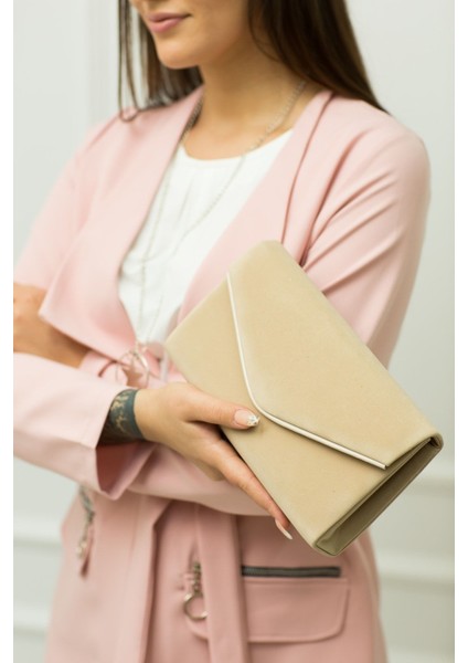 Weembag Süet Biyeli Zarf Venezia Kadın Çanta fırsatları