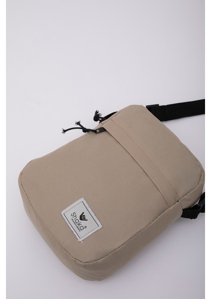 Bej U12 Imperteks Kumaş, Fermuarlı 2 Bölmeli ,ayarlanabilir Askılı, Kol ve Omuz Çantası fırsatları