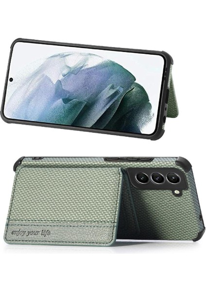 Samsung Galaxy S21 Fe Standı Fonksiyonu Manyetik Kart Tutucu Rfıd (Yurt Dışından) fiyatları