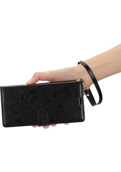 Samsung Galaxy S21 Fe Yumuşak Tpu Cüzdan Bilek Kordon Için Flip Case (Yurt Dışından) modelleri