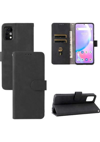 Umidigi A11PROMAX Koruyucu Kapak Deri Için Kılıf Folio Flip Case (Yurt Dışından)