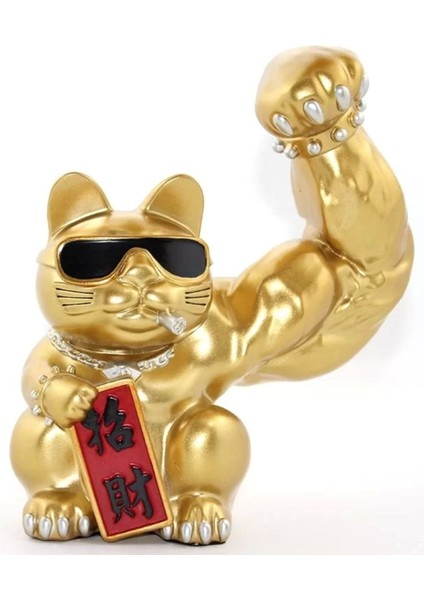 Şanslı Kedi Figürü