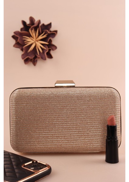 237 Çizgili Oval Kasa Abiye Çanta fiyatları