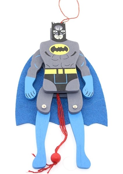 Ahşap Salanan Batman Figürü