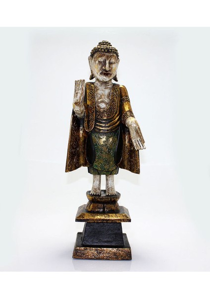 Ahşap Buda Figürü No:3