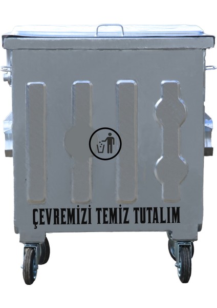 400 Litre Paslanmaz Sıcak Daldırma Galvanizli Çöp Konteyneri fiyatları