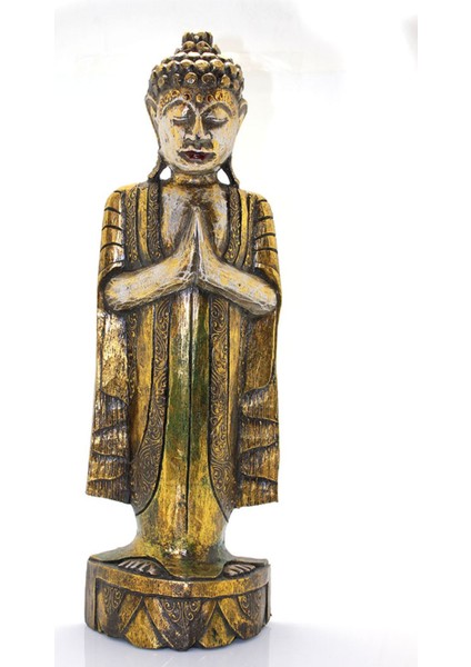 Ahşap Buda Figürü No:2