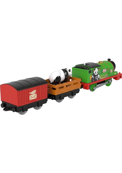 Fisher-Price Trackmaster Motorized Sodor Safari Panda Percy modelleri