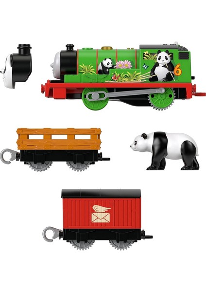 Fisher-Price Trackmaster Motorized Sodor Safari Panda Percy