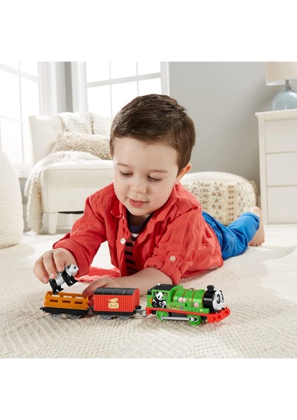 Fisher-Price Trackmaster Motorized Sodor Safari Panda Percy