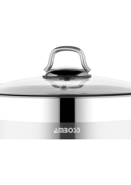 Saphire Paslanmaz Çelik 14 cm Cam Kapaklı Derin Tencere indirimleri