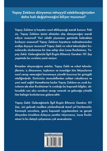 Yapay Zeka: Geleceğimizle İlgili Bugün Bilmeniz Gereken 101 Şey - Lasse Rouhiainen fiyatları