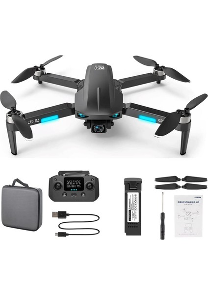 L700PRO Fırçasız Motor Rc Quadcopter Gps Drone Hava Fotoğrafçılığı Için Hd 4K Çift Kamera Katlanır