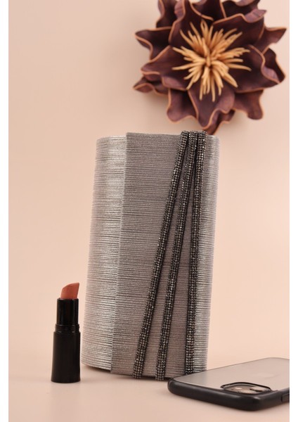 524 Sindirella Üç Şeritli Abiye Çanta | Göz Alıcı Abiye Çanta fiyatları