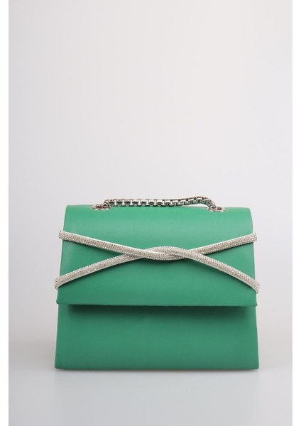 Weembag Mat Çapraz Taşlı Verona Kadın Çanta