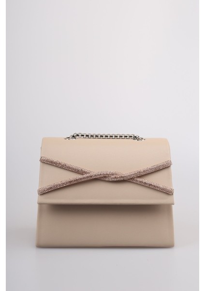 Weembag Mat Çapraz Taşlı Verona Kadın Çanta