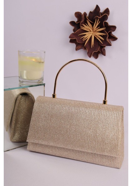 Weembag Çizgili Çupra Metal Saplı Madrid Kadın Çanta