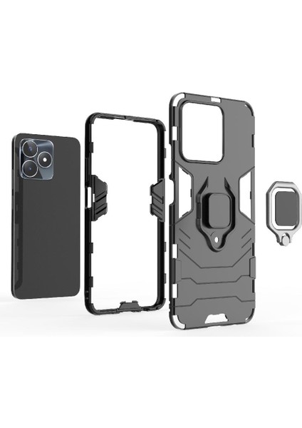 Realme C53 4g Askeri Damla Koruma Darbeye Kapak Kickstand Için Kılıf (Yurt Dışından) fiyatları