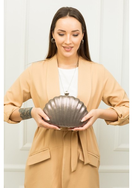 180 Sıvama Istiridye Abiye Çanta | Işıltılı Özel Gece Çantası modelleri