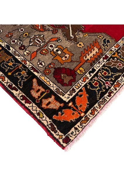 El Dokuma Sıfır Yeşilhisar Halısı 160X240 Kırmızı %100 Yün Halı fiyatları