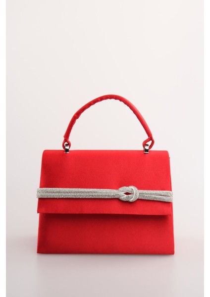 Weembag Saten Saplı Düğüm Şerit Venezia Kadın Çanta