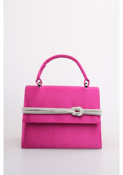 Weembag Saten Saplı Düğüm Şerit Venezia Kadın Çanta