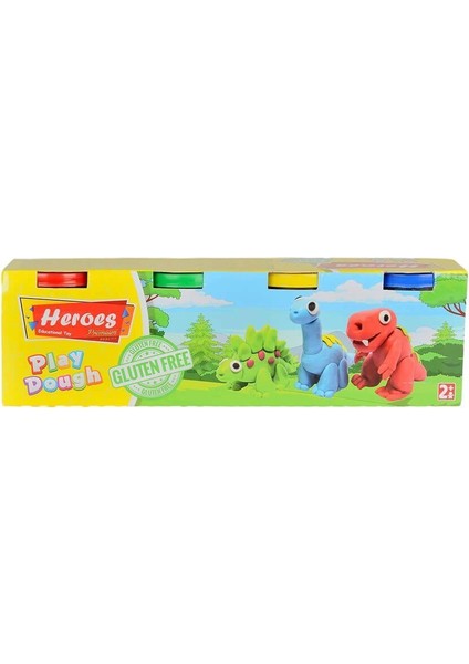 ERN-604 Heroes Premıum Dörtlü Oyun Hamuru modelleri