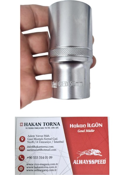 Ht Arm 1/2 Uzun Yıldız Lokma 30MM