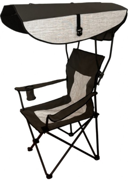 Gölgelikli Tenteli Katlanır Kamp Sandalyesi - Balıkçılık fiyatları
