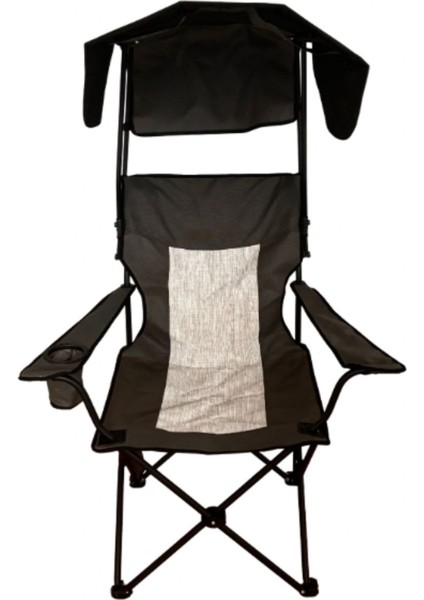 Gölgelikli Tenteli Katlanır Kamp Sandalyesi - Balıkçılık modelleri