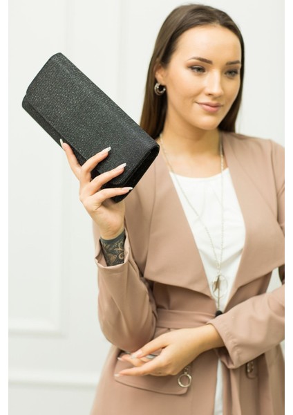 Weembag Çizgili Çupra Kapaklı Portföy Valencia Kadın Çanta