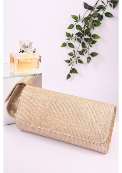 Weembag Çizgili Çupra Kapaklı Portföy Valencia Kadın Çanta