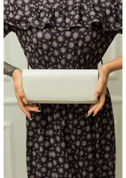 Weembag Çizgili Çupra Kapaklı Portföy Valencia Kadın Çanta modelleri