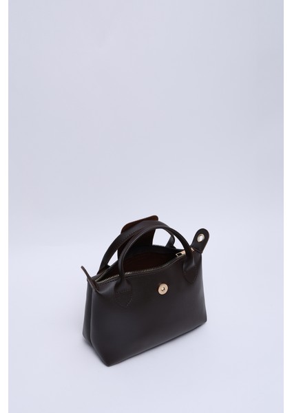 Kahve Rengi SHK135 Suni Deri, Tek Bölmeli, Çift Askılı El, Kol ve Çapraz Omuz Çantası indirimleri