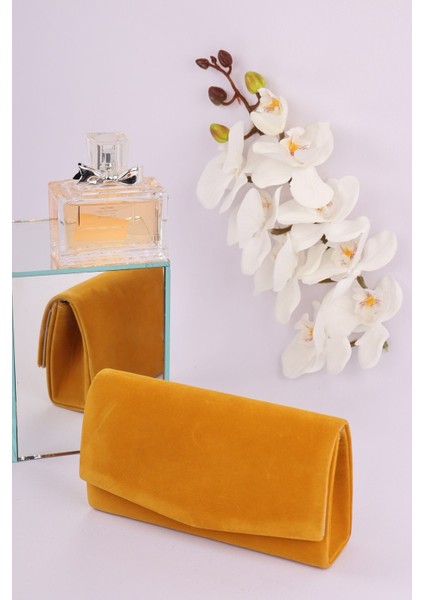 201 Süet Minik Zarf Abiye Çanta | Zarif ve Kullanışlı Çanta