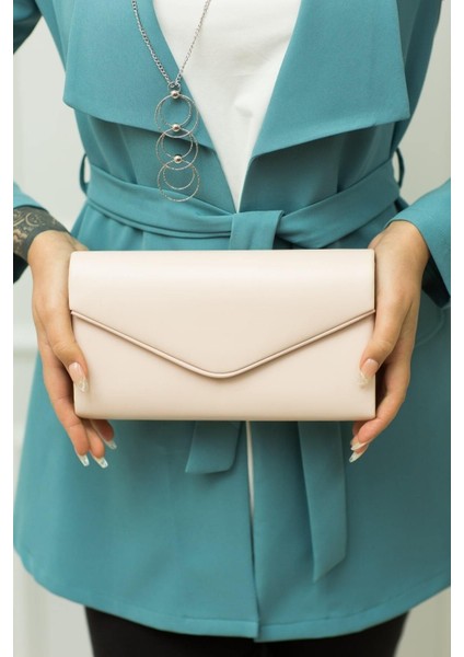 Weembag Mat Biyeli Zarf Venezia Kadın Çanta