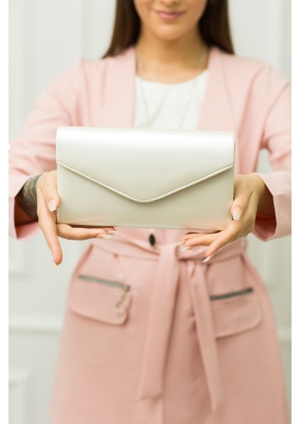 Weembag Mat Biyeli Zarf Venezia Kadın Çanta