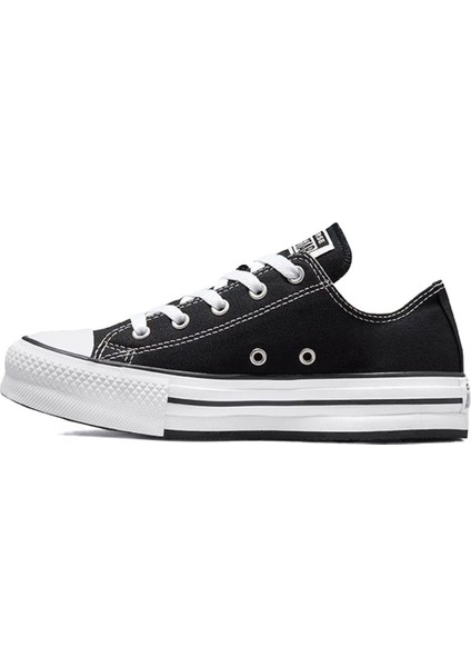 Chuck Taylor All Star Eva Lift Canvas Platform Kadın Günlük Ayakkabı 272857C Siyah