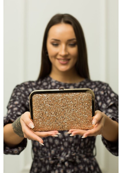 121 Payet Küçük Kitap Abiye Çanta | Parlak ve Zarif Kitap Çanta