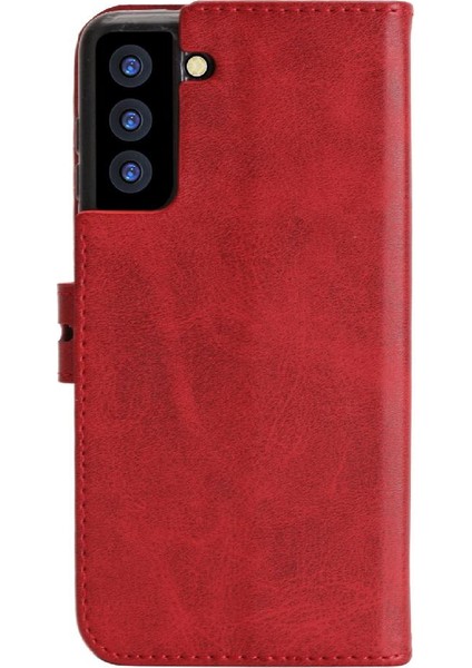 Samsung Galaxy S21 Için Cüzdan Durumda Tüm Yuvarlak Koruma Kickstand Kart (Yurt Dışından) fırsatları