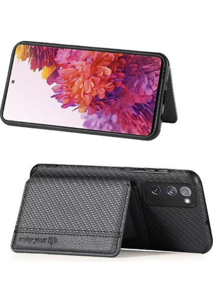 Samsung Galaxy S20 Fe Standı Fonksiyonu Manyetik Kart Tutucu Rfıd (Yurt Dışından) indirimleri