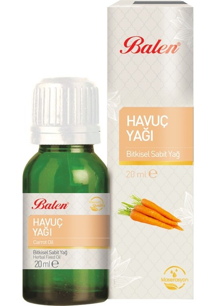 Havuç Yağı 20 Ml