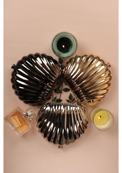 801 Şık Metal Istiridye Abiye Çanta modelleri