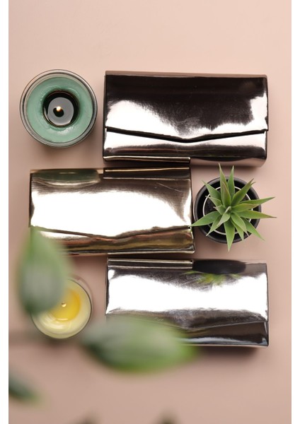 201 Ayna Minik Zarf Abiye Çanta | Parlak ve Şık Minik Çanta modelleri