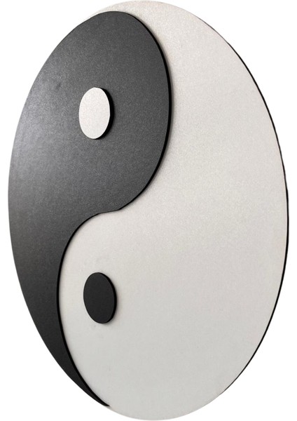 Yin Yang Duvar Dekorasyon Ürünü 6mm Yüksek Kalite Mdf 30X30 cm fiyatları